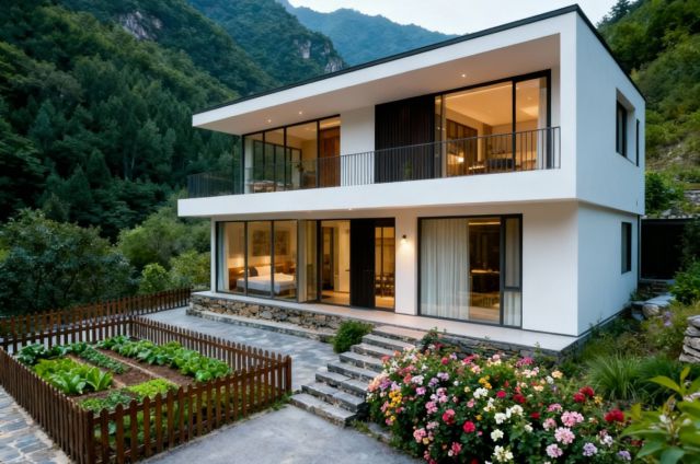 寰宇繁華過眼，一處小院靜心